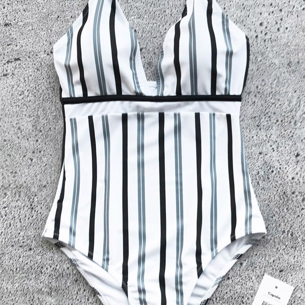 Pin Stripe One Piece